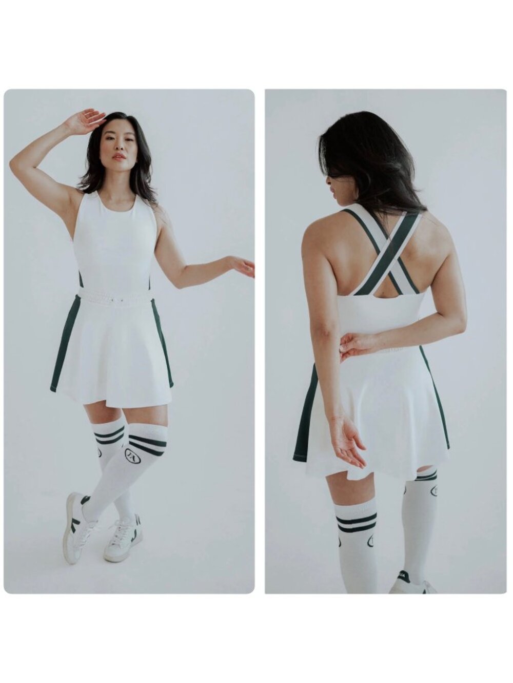 Fore All Taylor Dress Womens XXL White Tennis Golf Athletic Preppy Activewear